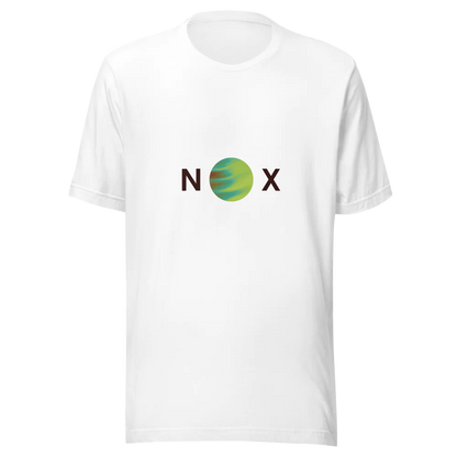 Nox Basics - White Tee - Aurora